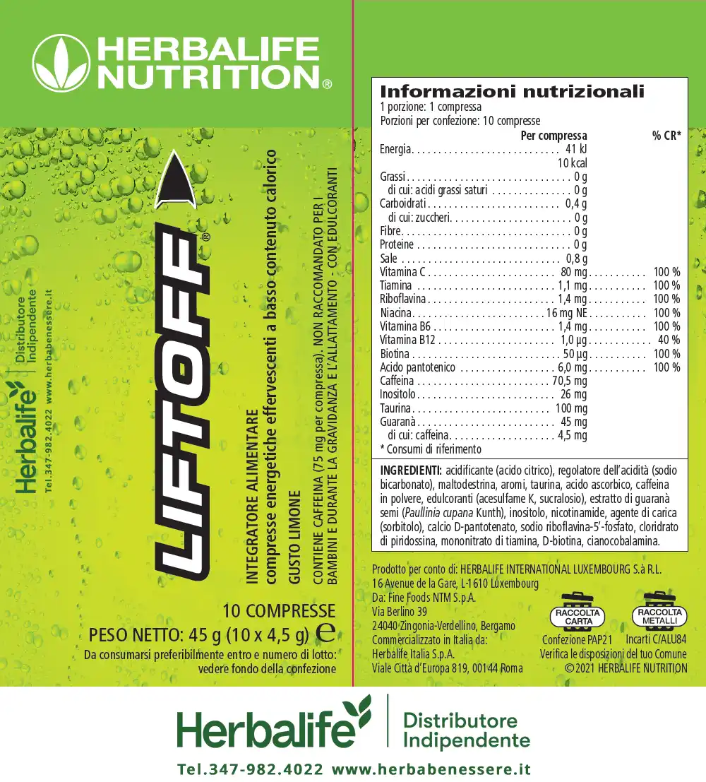 LiftOff Herbalife ingredienti LiftOff Herbalife etichetta LiftOff Herbalife informazioni nutrizionali liftoff herbalife ingredienti liftoff herbalife etichetta liftoff herbalife informazioni nutrizionali