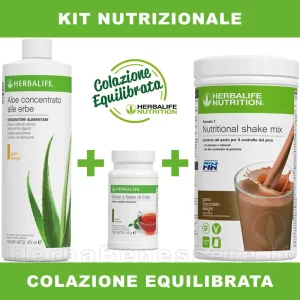 kit nutrizionale kit colazione equilibrata herbalife nutrition