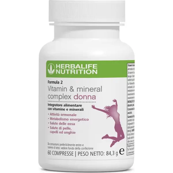formula 2 vitamin e mineral complex donna herbalife