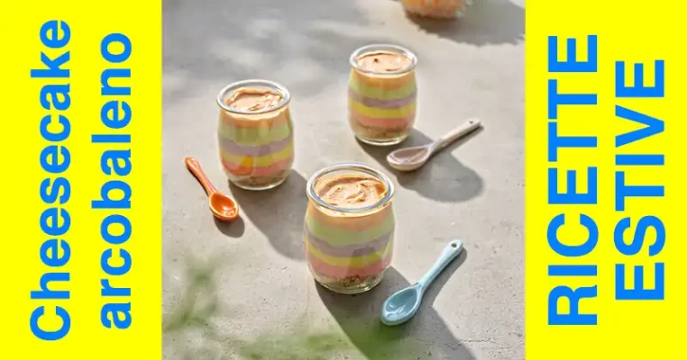 cheesecake arcobaleno ricetta herbalife tri blend select
