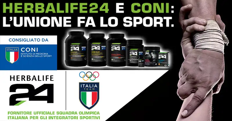 herbalife24 e coni l'unione fa lo sport la straordinaria partnership italiana