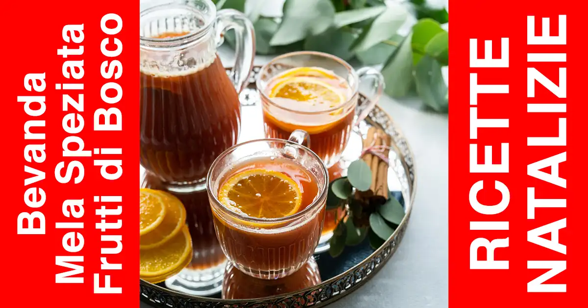 ricette natalizie bevanda mela speziata frutti di bosco ricetta herbalife