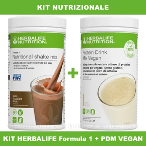 kit herbalife formula 1 protein drink mix vegan shake proteico vegano