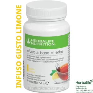 infuso herbalife gusto limone 180k