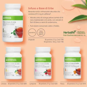 herbalife infuso a base di erbe herbalife bevanda tonico rinfrescante