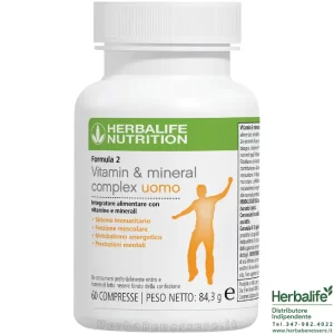 formula 2 uomo herbalife vitamin e mineral complex uomo herbalife vitamine uomo 1800