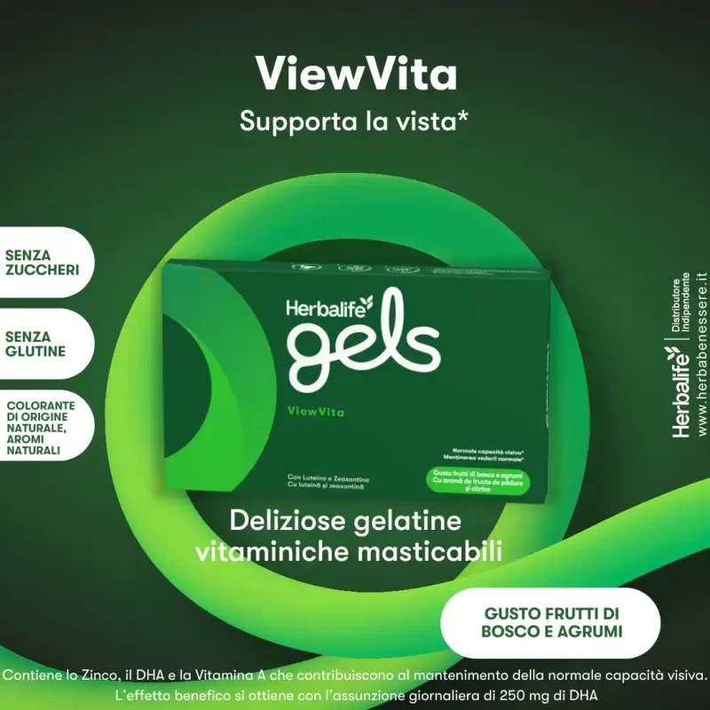 Herbalife Gels ViewVita supporta la vista herbalife gels viewvita supporta la vista