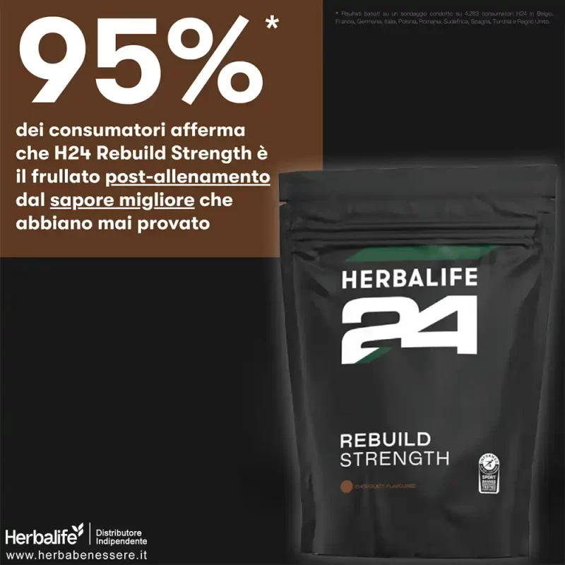 rebuild strength herbalife 24 frullato post allenamento per sportivi
