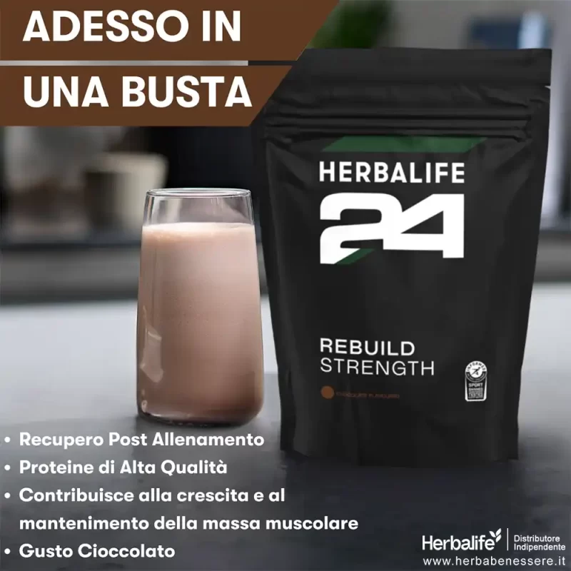 rebuild strength herbalife 24 prenditi cura dei tuoi muscoli bevanda proteica per il recupero da usare dopo allenamento