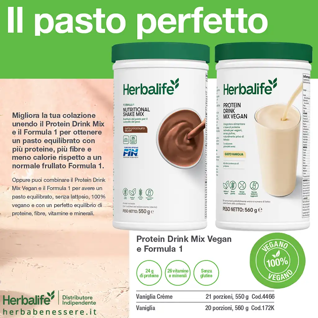 Il pasto completo Herbalife Formula 1 Protein Drink Mix Vegan Programma Herbalife Kit Nutrizionale Herbalife il pasto completo herbalife formula 1 protein drink mix vegan programma herbalife kit nutrizionale herbalife